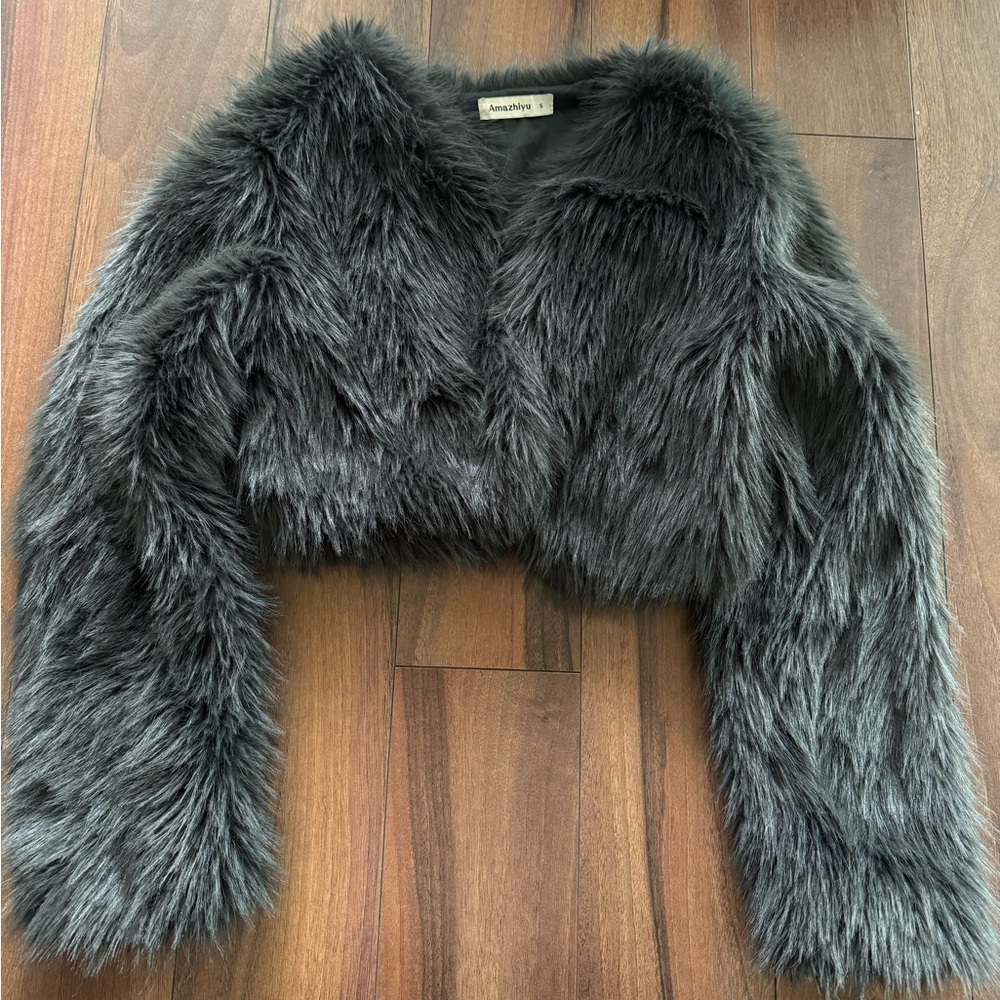 Faux Fur Shawl